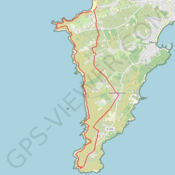 Rando Crozon (29) GPS track, route, trail