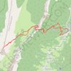 Lance Sud de Malissard GPS track, route, trail