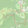 La Lunette de Malleval en boucle (Vercors) GPS track, route, trail