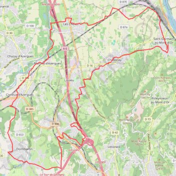 VTC_St_Germain_Dommartin_Azergues_25+10km GPS track, route, trail