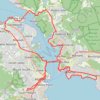 South Hobart - Howrah - Bowen Bridge GPS track, route, trail