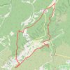 Combe et Falaise de Lioux GPS track, route, trail