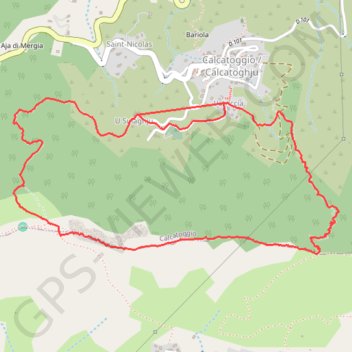 Le sorbier GPS track, route, trail