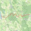 Rigole d'Yonne : Montreuillon - Étang de Baye GPS track, route, trail
