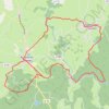 Quarre les tombes GPS track, route, trail