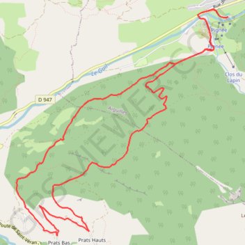 Les 40 Lacets GPS track, route, trail