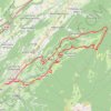 La Rochette - Col Cucheron - Champlaurent - La Rochette GPS track, route, trail