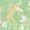 La randonnée des myrtilles GPS track, route, trail