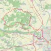 Exc. Reims - Massif St Thierry - Reims GPS track, route, trail