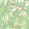 Gorges de l'Allier - Vallée de la Desges GPS track, route, trail