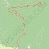 Bertha Peak GPS track, route, trail