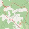 Autour de Teysseires dans le Pays de Dieulefit GPS track, route, trail