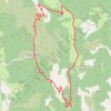 La Montagne de Couspeau GPS track, route, trail