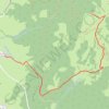 Randonnée raquettes : La croix d'Allant GPS track, route, trail