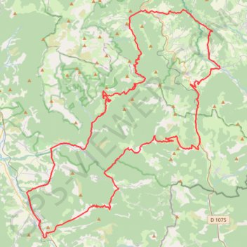 Deuxième parcours Luc en Diois-16721929 GPS track, route, trail