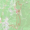 Provence-Sablet à Seguret GPS track, route, trail