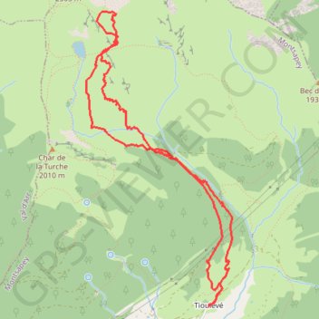 Lauzière - Grand Arc GPS track, route, trail
