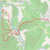 De Saint-Michel-d'Euzet à La Roque-sur-Cèze GPS track, route, trail