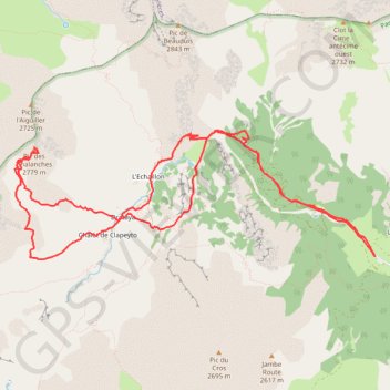 Challanches GPS track, route, trail