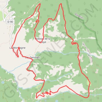 Boucle de Clot Besson GPS track, route, trail