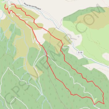 Grand tour camping osseja GPS track, route, trail