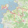 Pleumeur Bodou à vélo à assistance électrique GPS track, route, trail