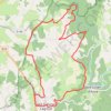 Pays de Craponne - Saint-Georges GPS track, route, trail