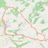 Autour de San Gemignano Toscane Italie GPS track, route, trail