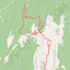Chartreuse - Grand Som depuis La Ruchère GPS track, route, trail