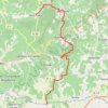 T23.1-Saint-Preuil à La Roche GPS track, route, trail