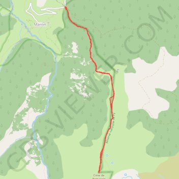 Cime de Pomarole GPS track, route, trail