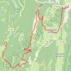 Tour du Vercors jour 2 GPS track, route, trail