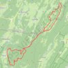GTJ de Bellecombe à Giron AR GPS track, route, trail