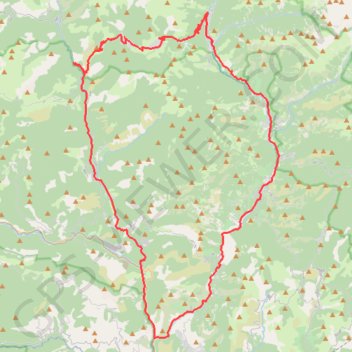 Col Saint Martin GPS track, route, trail