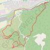 Charleval - Mont Trésor GPS track, route, trail