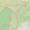 RandoPitons.re #1085 - La boucle des Dix Cratères en hors sentier autour de la Plaine des Remparts GPS track, route, trail