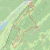 Bois-d'Amont - Creux du Croue - Mont Salat GPS track, route, trail