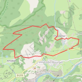 Aussois, Chatalamia GPS track, route, trail