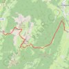 Mont Colombier en traversée GPS track, route, trail