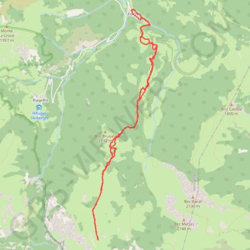 Costa Campaula GPS track, route, trail