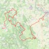 Ultra Saint Jacques 2024 GPS track, route, trail