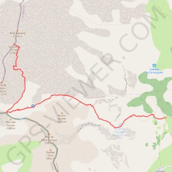 Grand Ferrand GPS track, route, trail