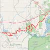 Minnesota Voyageur Trail Ultramarathon GPS track, route, trail