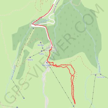 31 déc. 2020 à 15:53:34 GPS track, route, trail