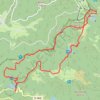La trilogie des lacs GPS track, route, trail