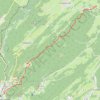Rando jura GPS track, route, trail