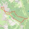 Tête Chevallière par le Col du Prayer (Vercors) GPS track, route, trail