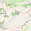 Autour du plateau de Caussols GPS track, route, trail