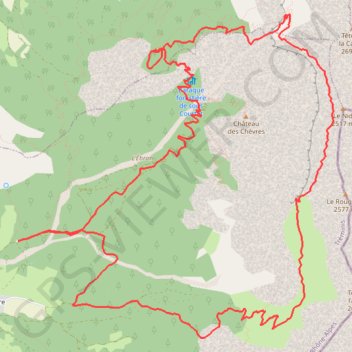 Sentier de la Baronne GPS track, route, trail