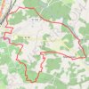 Randonnées en Gironde - Boucle de Marcenais GPS track, route, trail
